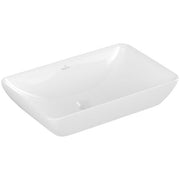 VILLEROY & BOCH - Halbeinbau-Aufsatzwaschtisch VENTICELLO 4113 550x360mm Weiß Alpin