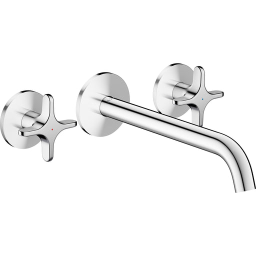 Hansgrohe - 3-Loch Wannenarmatur AXOR One Unterputz Wandmontage Kreuzgr.chr