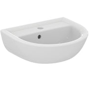 Ideal Standard - Handwaschbecken EUROVIT, 1 Hl., m.Ül., 450x350x155mm, Weiß