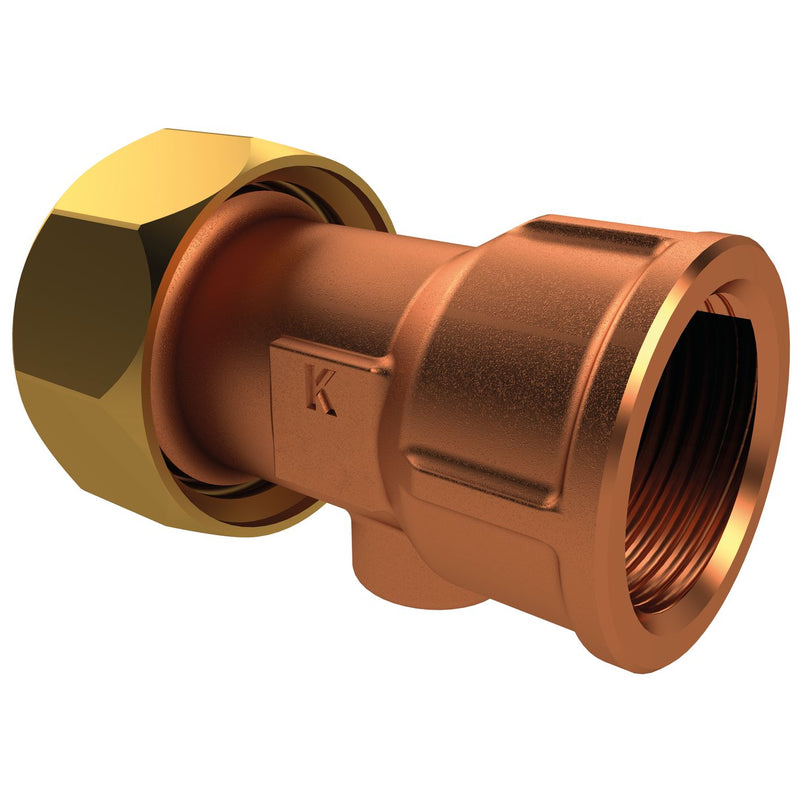 KEMPER IG-Verschraubung Rg DN40 11/2 flachdichtend EPDM, o. Entl., # 47606040
