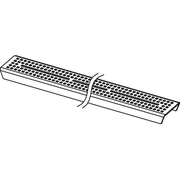 TECE SE - TECEdrainline quadratum 1200mm # 601251, Edel-geb