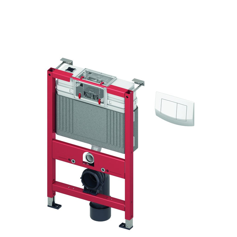 TECE SE - TECEbase WC-Set mit Uni-Spülkasten inkl. TECEambia Bet.-Platte weiß,BH820mm