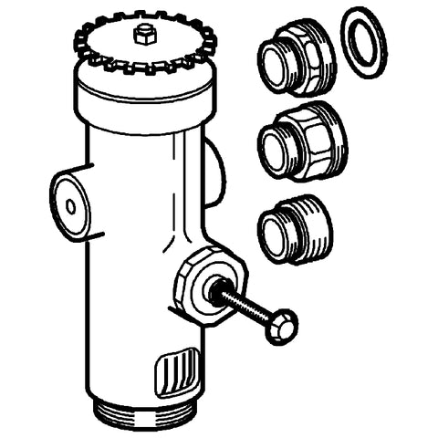 Grohe - WC-Druckspüler UP 43996 3/4 Austauscharmatur