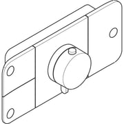 Hansgrohe - Thermostat UP AXOR One Fertigset 3 Verbraucher mattschwarz