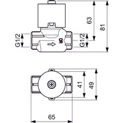Ideal Standard - UP-Ventil ALPHA, Bausatz 1, G1/2
