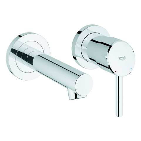 Grohe - 2-Loch-WT-Armatur CONCETTO 19575 Fertigset für 32635 chrom