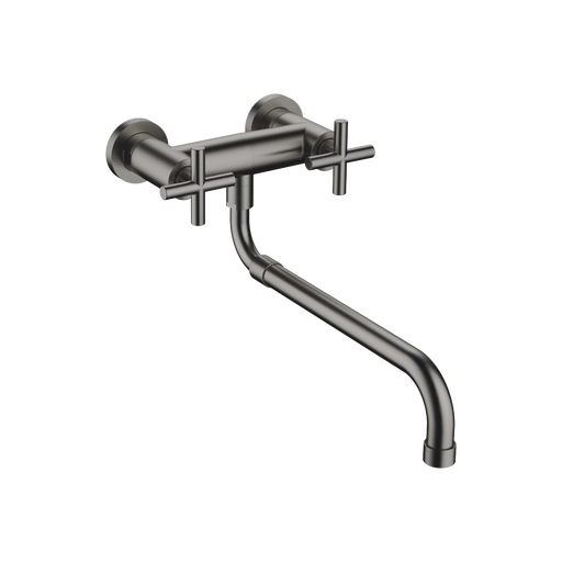 Dornbracht - Wand-Brückenbatt. TARA 31151892 Dark Platinum gebürstet