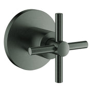 Grohe - UP-Ventil-Oberbau Atrio 29396 Kreuz-Griff hard graphite gebürstet