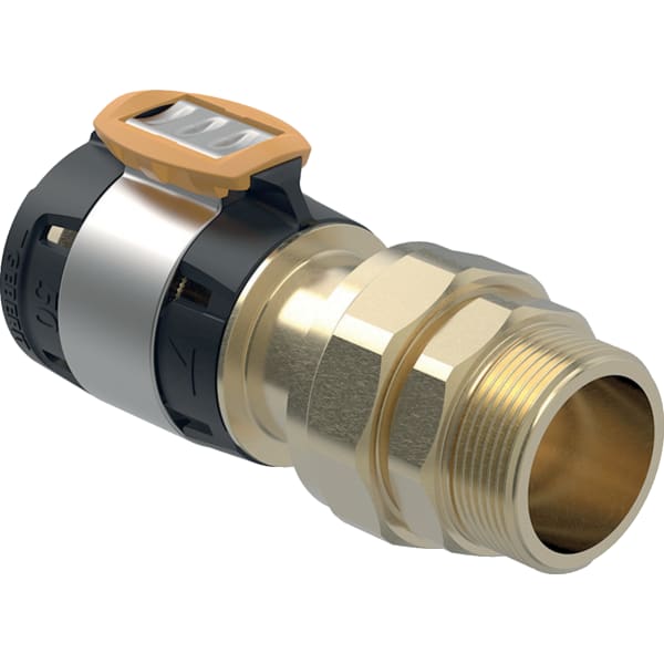 Geberit Vertriebs - FlowFit Übergangsverschraubung mit AG SiBr d50-R2