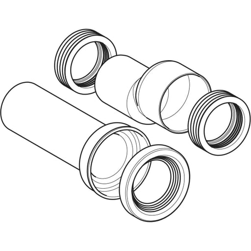 Geberit Vertriebs - Anschlussset f. Stand-WC TurboFlush, Abgang horizontal