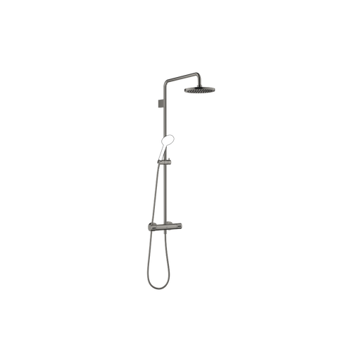 Dornbracht - Showerpipe mit Brause-Thermostat Regenbrause D.220mm, Dark Platinum geb