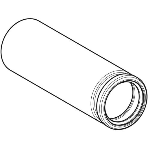 Geberit - PE WC Anschlussstutzen 110/90 367.887.16.1 mit Dichtung