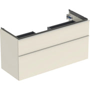 Geberit Vertriebs - iCon Unterschrank für WT, 2 Schubl. 118,4x61,5x47,6cm, sandgrau