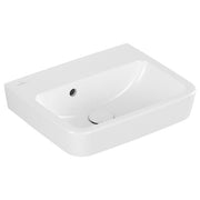 VILLEROY & BOCH - Handwaschbecken O.novo 450x370mm Eckig m. Überlauf geschliffen Weiß Alpin