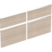 Geberit Vertriebs - Schubladenfront Eiche, 4 Stück zu ICON WTU 841522
