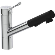 Ideal Standard - Küchenarmatur CERALOOK, m.herausz.HB, Ausld.233mm, Chrom