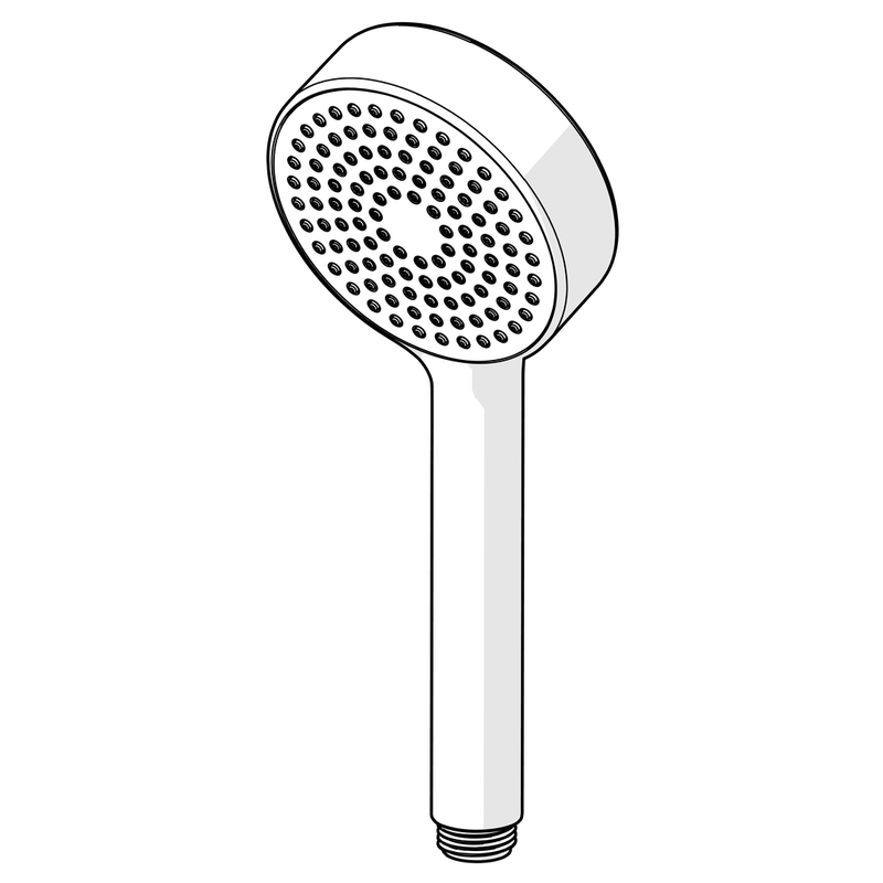 Hansa Armaturen - Handbrause HANSABASICJET 4461 einstrahlig verchromt