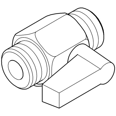 Grohe - Vorabsperrung 42118 für Kaltwasser für Europlus E Unterputz-Einbaukasten