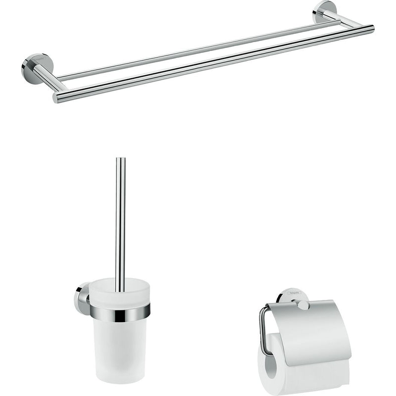 Hansgrohe - Bad Accessoire 3-teiliges Set LOGIS Universal chrom