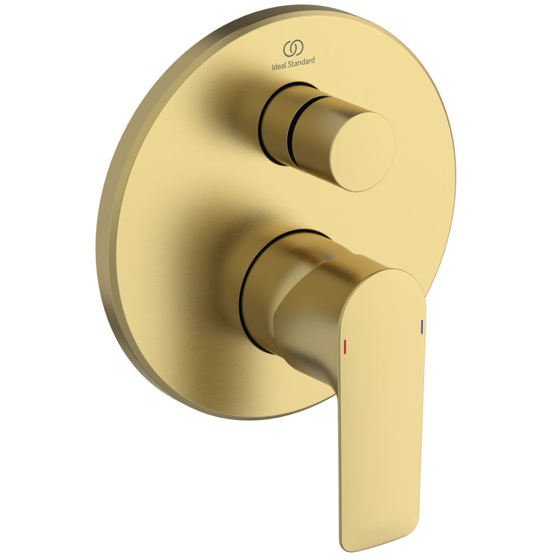Ideal Standard - IS Badearmatur UP Connect Air DINEN 1717 d:163mm Brushed Gold