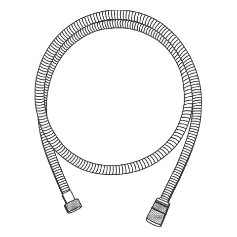 Grohe - Brauseschlauch Rotaflex Long-Life 28417_1 Metall 1500mm TwistStop chrom