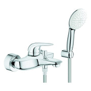 Grohe - EH-Wannenbatt. Eurostyle 25286_3 mit Wandhalterset Hebel geschl. chrom