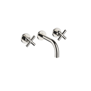 Dornbracht - Fertigset WT- Wandarmatur TARA 36707892 Kreuzgriff platin