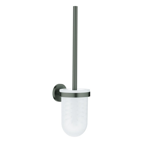 Grohe - Toilettenbürstengarnitur ESSENTIALS 40374 hard graphite gebürstet