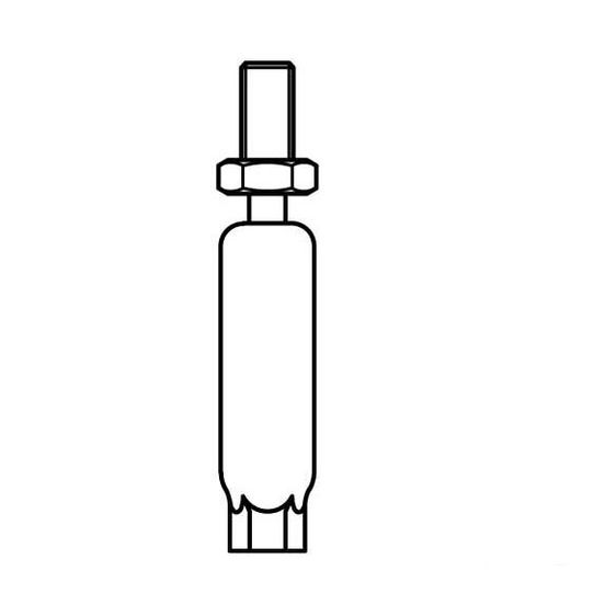 Walraven - Kugelgelenk 664 BIS 6642010 p.Stück kurz M 10, mit Aussengewinde 15mm