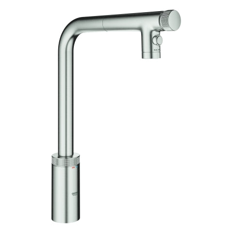 Grohe - EH-SPT-Batterie Minta SmartControl 31889 azb. Laminarauslauf supersteel