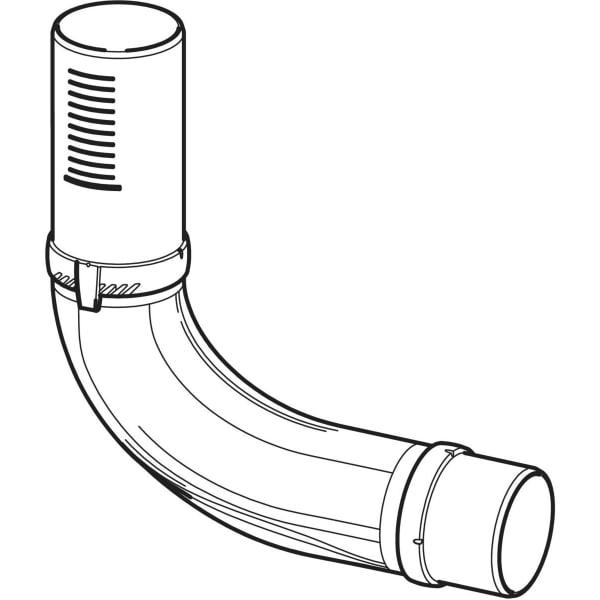 Geberit Vertriebs - Silent-Pro BottomTurn Bogen MX d110