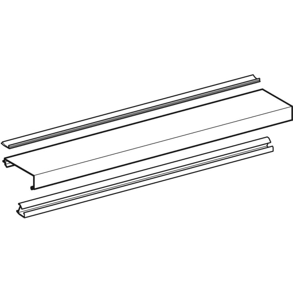 Geberit Vertriebs - Set Lichtblenden für WT-/Nischenbel. für ONE Spiegelschrank, B:120