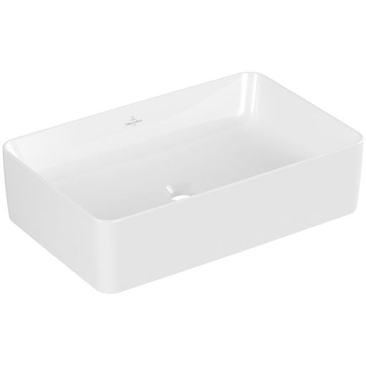 VILLEROY & BOCH - Aufsatzwaschtisch COLLARO 4A2056 560x360mm Eckig Weiß Alpin CeramicPlus