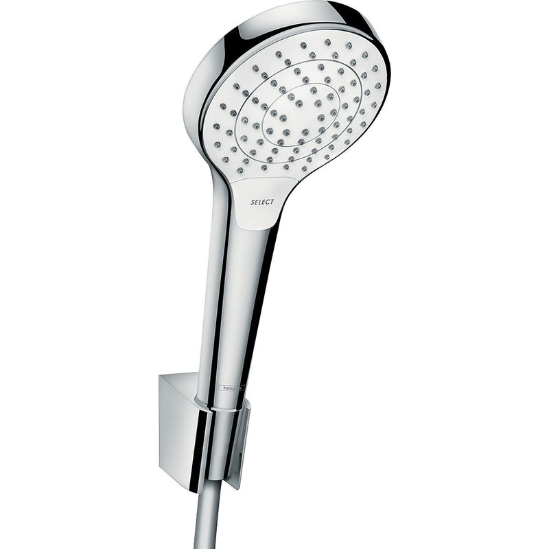 Hansgrohe - Brausenset CROMA Select S Vario/ Porter S weiß/chr.Brauseschlauch 1600mm