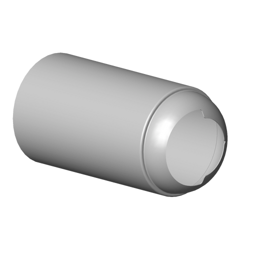 Dornbracht - Haube Ersatzteile 092830033 D.50x93,8mm platin gebürstet
