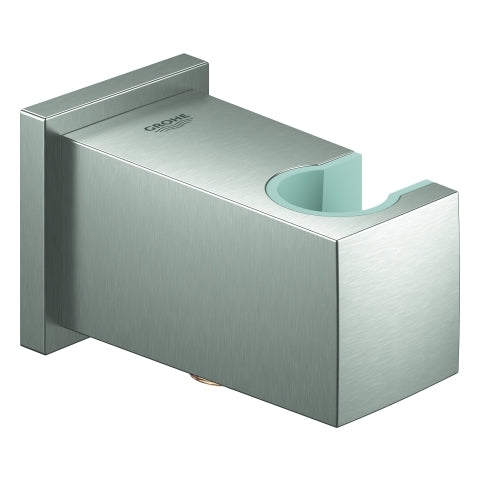Grohe - Wandanschlussbogen EUPHORIA Cube 26370 mit Brausehalter supersteel