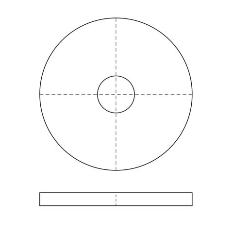 Walraven - Unterlegscheibe STRUT 40mm BUP 8,4/40mm