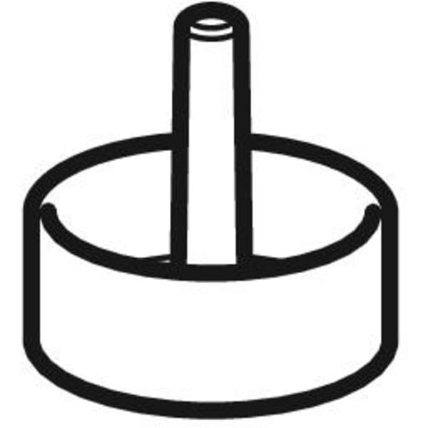 Geberit Vertriebs - Ventilsieb d45 kieselgrau RAL7032 352.332.08.1
