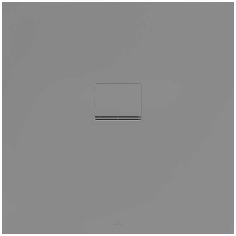 VILLEROY & BOCH - Duschwanne Squaro Infinity 1000x1000 x40mm quadr. flächenbündiger Einbau Grey