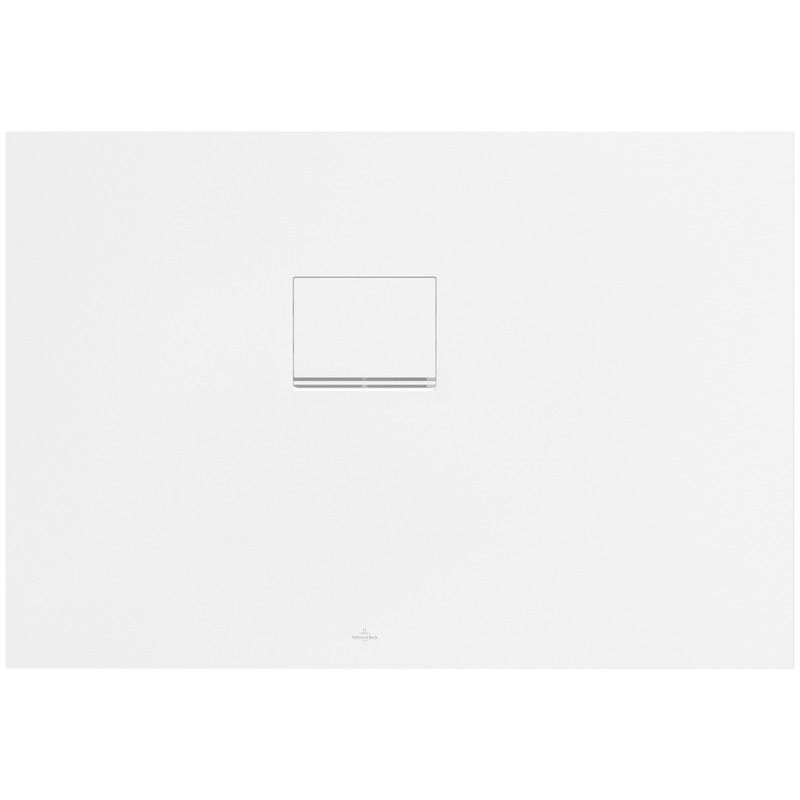 VILLEROY & BOCH - Duschwanne Squaro Infinity 1100x750x40mm re-eckig EB:li Stone White