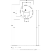 VILLEROY & BOCH - Spiegel Antao A47665 650x707x38mm mit Beleuchtung