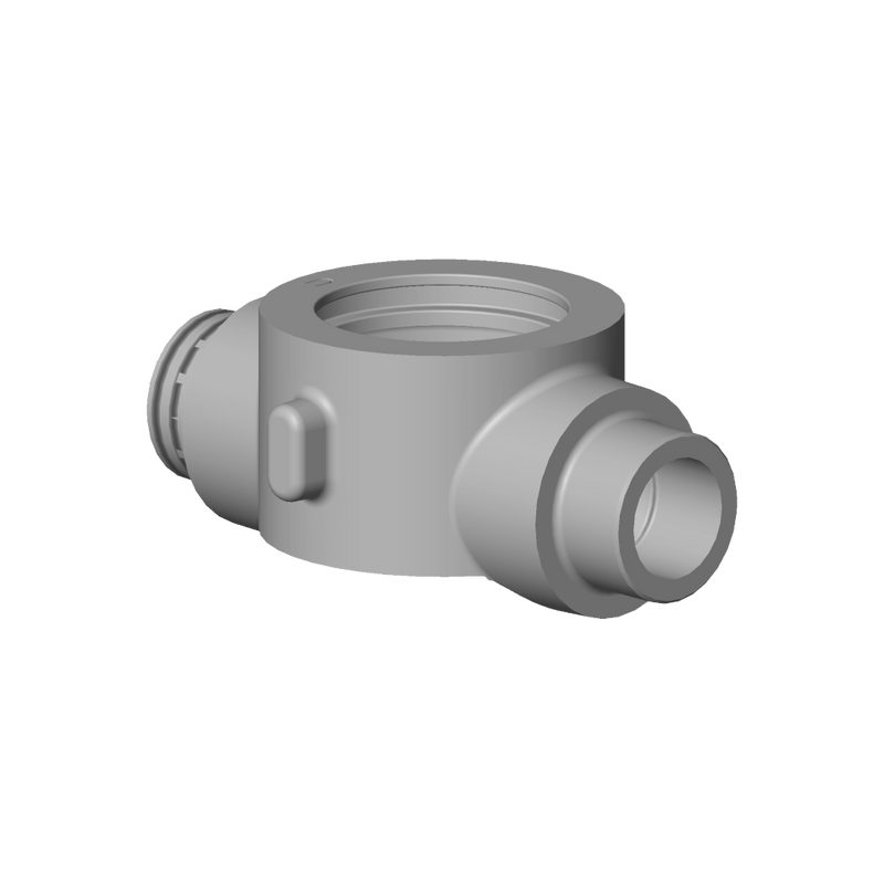 Dornbracht - Anschluss für Wanne Stand Ersatzteile 09171104320 80 x 33 x 55 mm