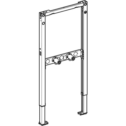 Geberit Vertriebs - Duofix Element f. Dusche und BW 98-112 cm, Wandarmatur AP