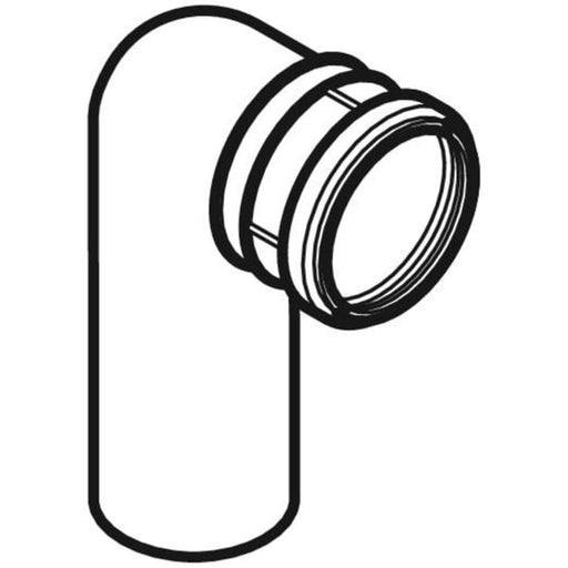 Geberit Vertriebs - PE Wand-WC Anschlußbogen 90 Grad d110/90 367.070.16.1