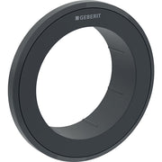 Geberit Vertriebs - Typ 10 Rosette für Fernbetätigung Round, Möbeldrücker, schwarz / matt
