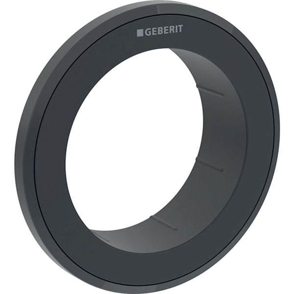 Geberit Vertriebs - Typ 10 Rosette für Fernbetätigung Round, Möbeldrücker, schwarz / matt