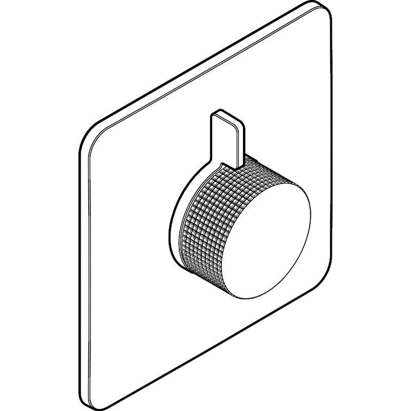Hansgrohe - Brausemischer UP AXOR Citterio C 2 Verbraucher Cubic cut chrom