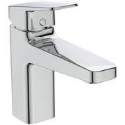Ideal Standard - Waschtischarmatur CERAPLAN H90 m.Ablaufgarn. Ausld.124mm Idealfix Chrom