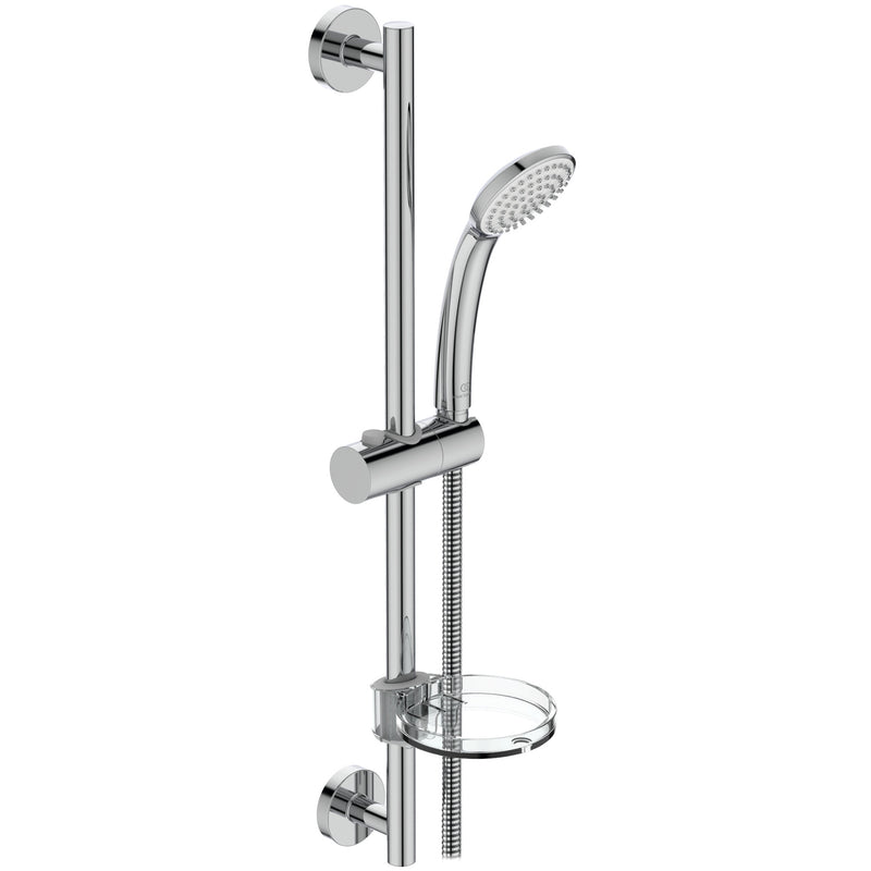 Ideal Standard - Brausekombination 600mm IDEALRAIN B9501 1-Funktionshandbrause 80mm chrom