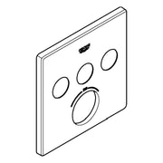 Grohe - Rosette 49042 für SmartControl UP-THM eckig mit 3 ASV supersteel